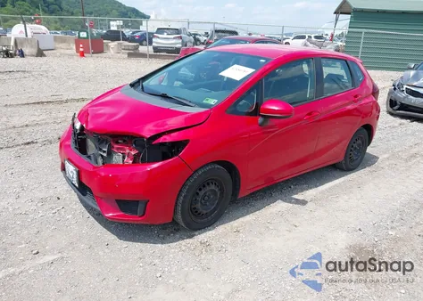 2015 Honda Fit Lx из США, поврежденный, VIN 3HGGK5H56FM735952